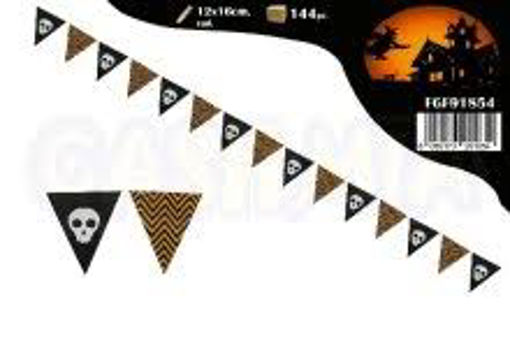Picture of HALLOWEEN PAPER FLAG